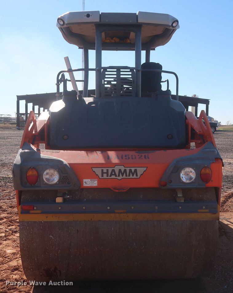 image for item DR6776 2015 Hamm HD+ 90i VV  double drum vibratory roller