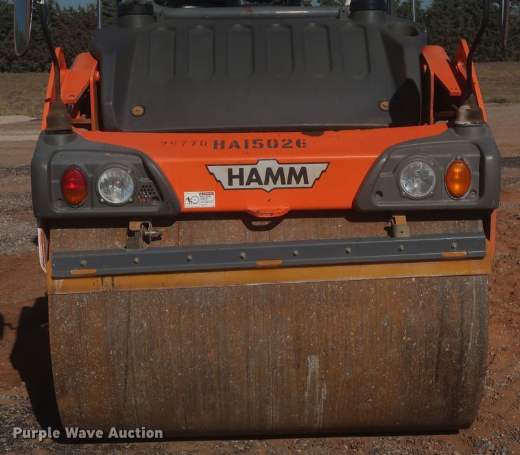 image for item DR6776 2015 Hamm HD+ 90i VV  double drum vibratory roller