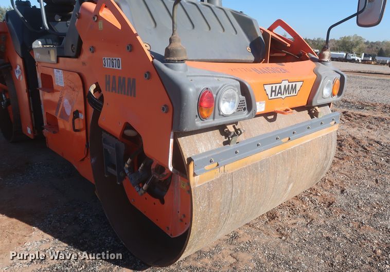 image for item DR6776 2015 Hamm HD+ 90i VV  double drum vibratory roller