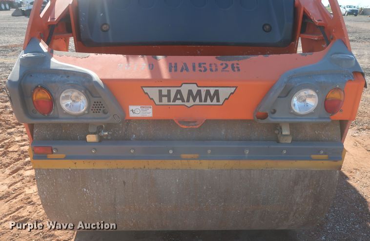image for item DR6776 2015 Hamm HD+ 90i VV  double drum vibratory roller