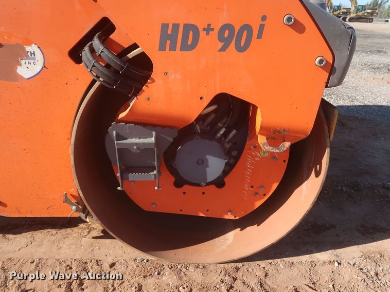 image for item DR6776 2015 Hamm HD+ 90i VV  double drum vibratory roller