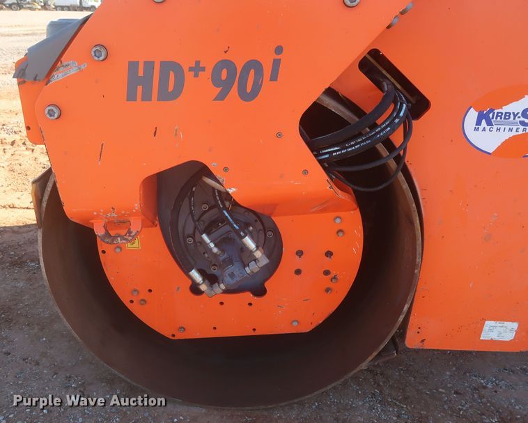 image for item DR6776 2015 Hamm HD+ 90i VV  double drum vibratory roller