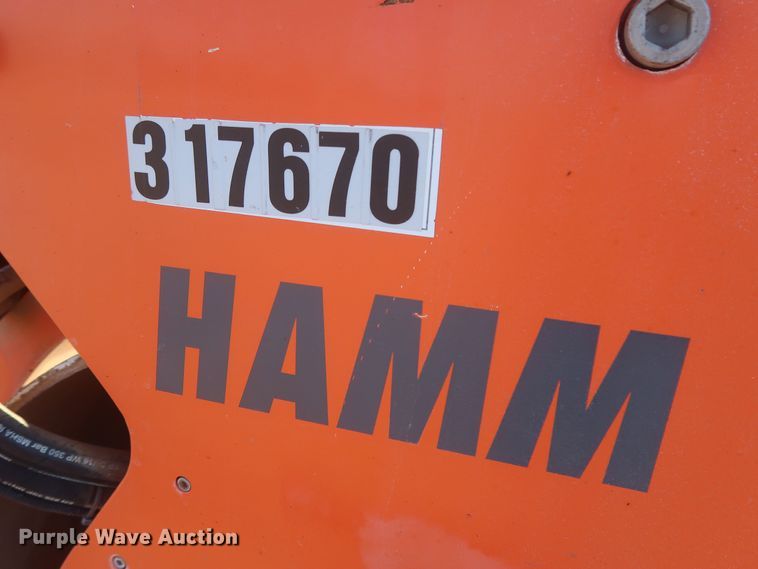 image for item DR6776 2015 Hamm HD+ 90i VV  double drum vibratory roller