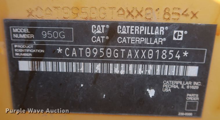 image for item DR6781 2005 Caterpillar 950G Series II  wheel loader