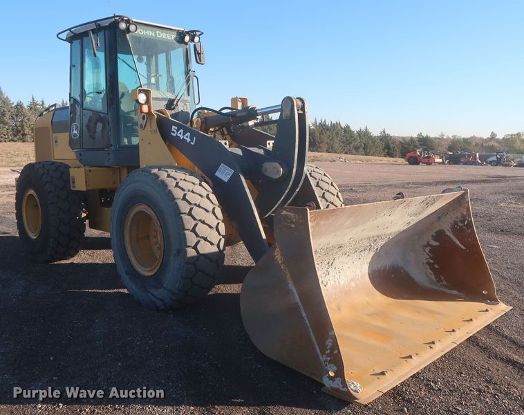 image for item DR6782 2006 John Deere 544J  wheel loader