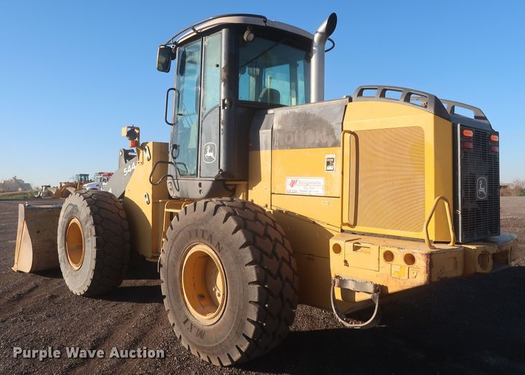 image for item DR6782 2006 John Deere 544J  wheel loader