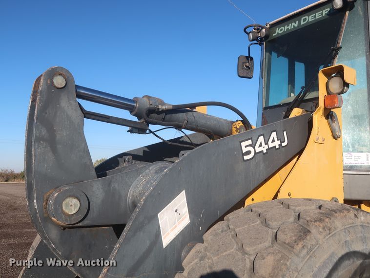 image for item DR6782 2006 John Deere 544J  wheel loader