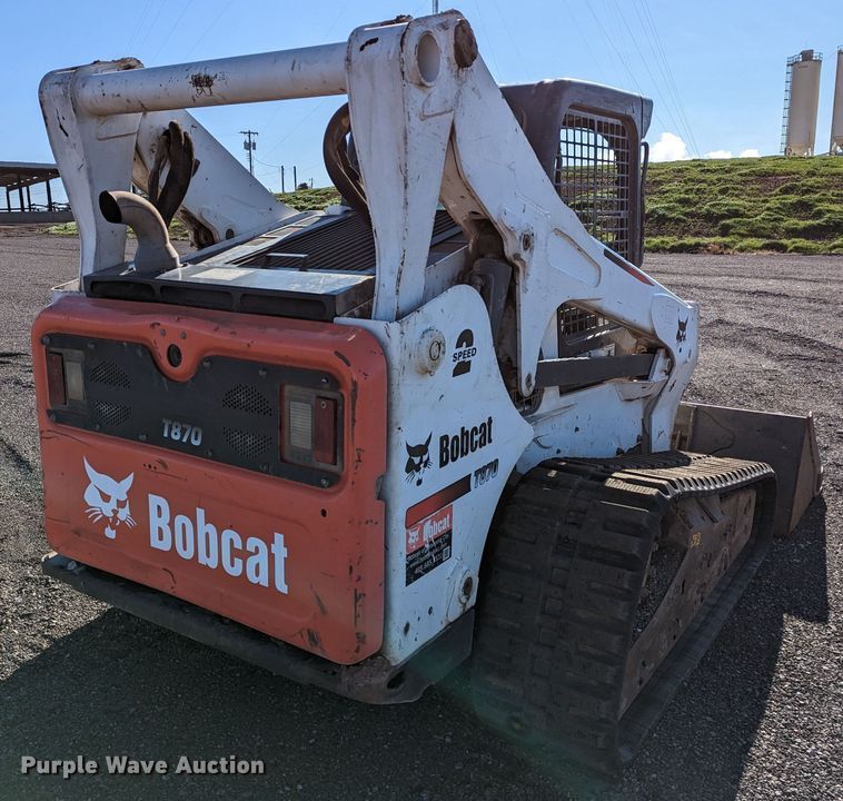 image for item DR6789 2016 Bobcat T870  tracked skid steer loader