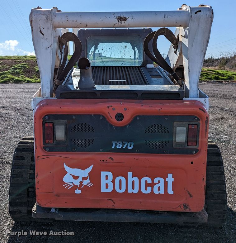 image for item DR6789 2016 Bobcat T870  tracked skid steer loader