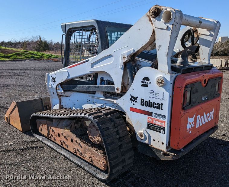 image for item DR6789 2016 Bobcat T870  tracked skid steer loader