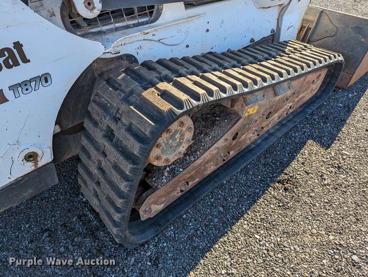 image for item DR6789 2016 Bobcat T870  tracked skid steer loader