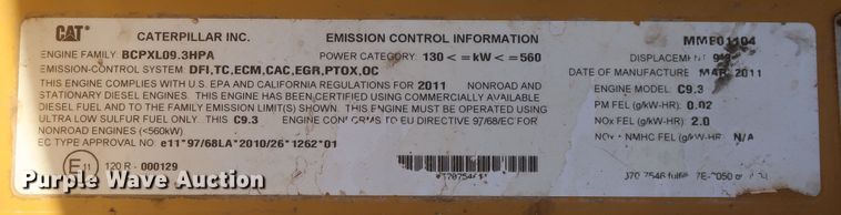 image for item DR6791 2011 Caterpillar 336E L  excavator