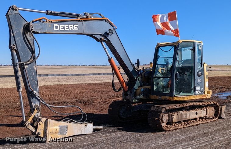 image for item DR6800 2013 John Deere 85G mini excavator