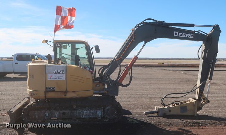 image for item DR6800 2013 John Deere 85G mini excavator