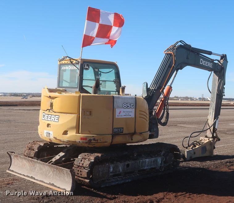 image for item DR6800 2013 John Deere 85G mini excavator
