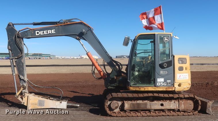 image for item DR6800 2013 John Deere 85G mini excavator
