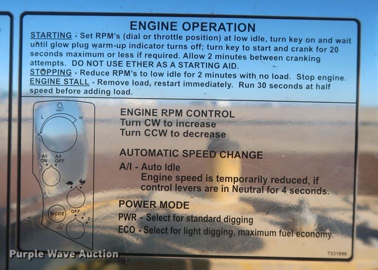 image for item DR6800 2013 John Deere 85G mini excavator