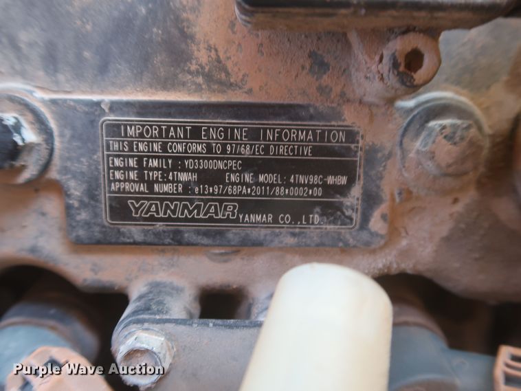 image for item DR6800 2013 John Deere 85G mini excavator