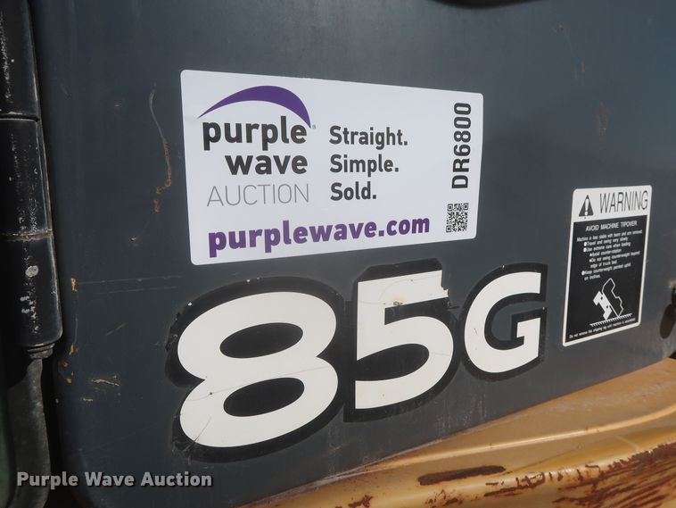 image for item DR6800 2013 John Deere 85G mini excavator