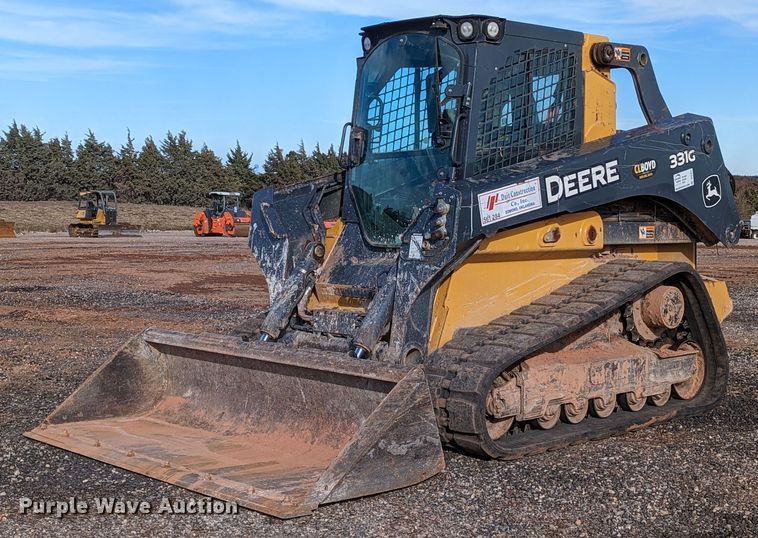 image for item DR6801 2019 John Deere 331G  tracked skid steer loader