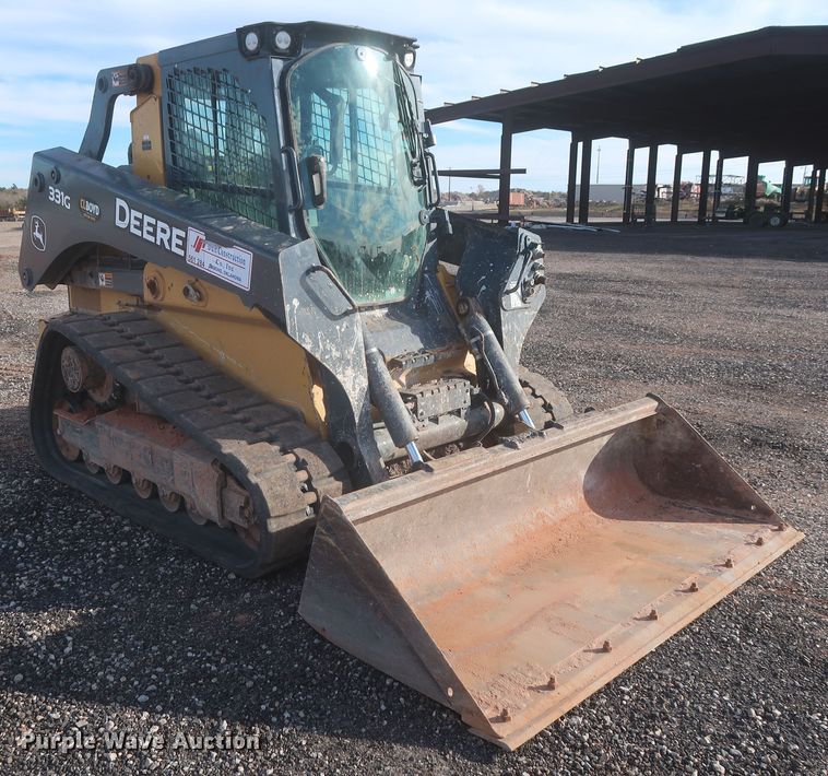 image for item DR6801 2019 John Deere 331G  tracked skid steer loader