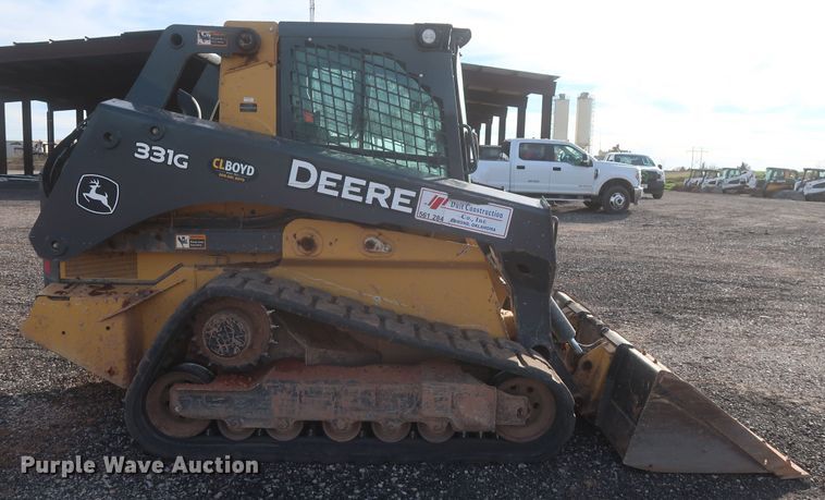 image for item DR6801 2019 John Deere 331G  tracked skid steer loader