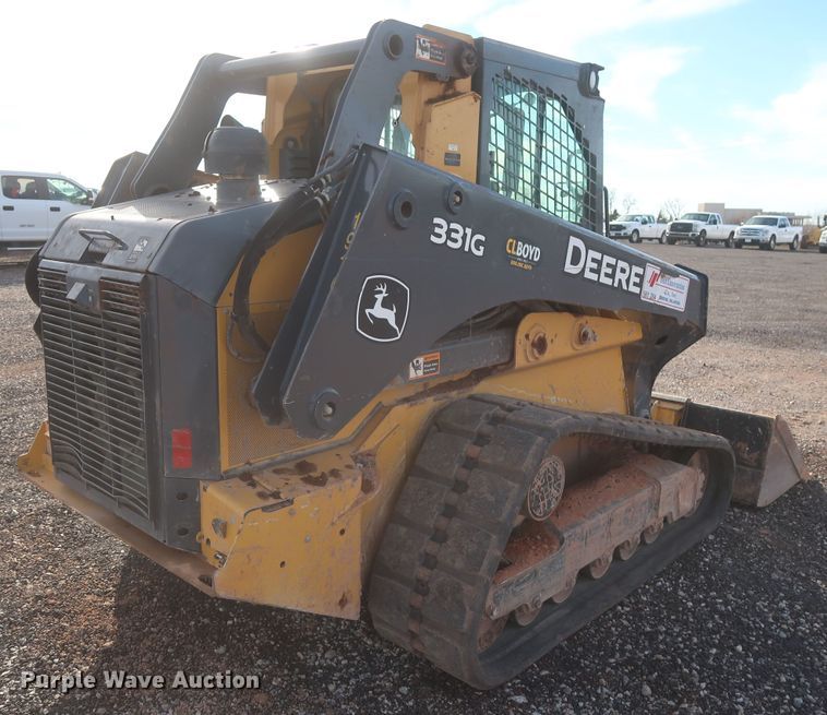 image for item DR6801 2019 John Deere 331G  tracked skid steer loader