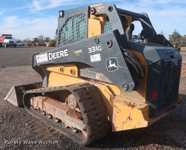 image for item DR6801 2019 John Deere 331G  tracked skid steer loader