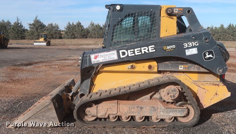 image for item DR6801 2019 John Deere 331G  tracked skid steer loader