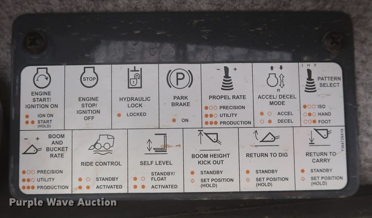 image for item DR6801 2019 John Deere 331G  tracked skid steer loader