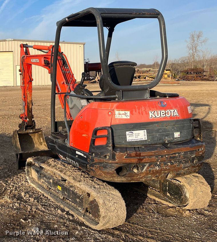 image for item DR7370 2014 Kubota KX71-3  mini excavator
