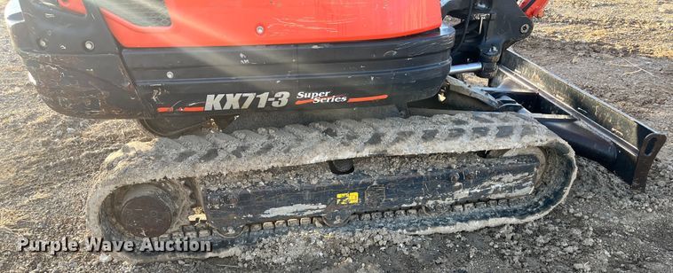 image for item DR7370 2014 Kubota KX71-3  mini excavator