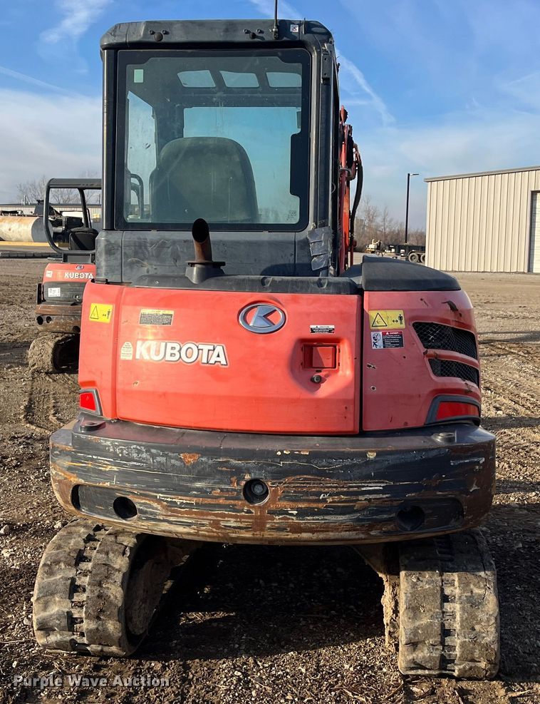 image for item DR7371 2014 Kubota KX040-4  mini excavator