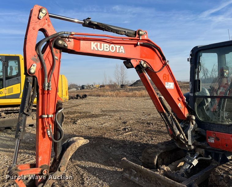 image for item DR7371 2014 Kubota KX040-4  mini excavator
