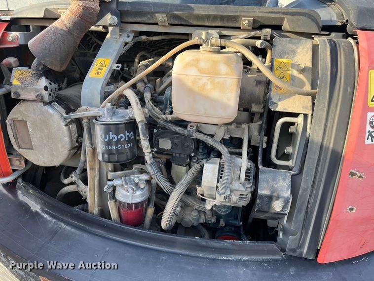 image for item DR7371 2014 Kubota KX040-4  mini excavator