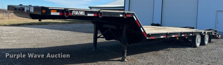 image for item DR7383 2016 Felling Trailers  drop deck equipment trailer