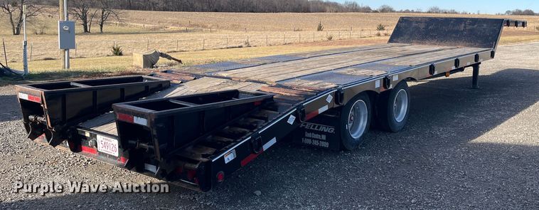 image for item DR7383 2016 Felling Trailers  drop deck equipment trailer