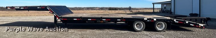 image for item DR7383 2016 Felling Trailers  drop deck equipment trailer