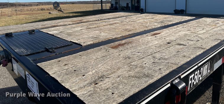 image for item DR7383 2016 Felling Trailers  drop deck equipment trailer