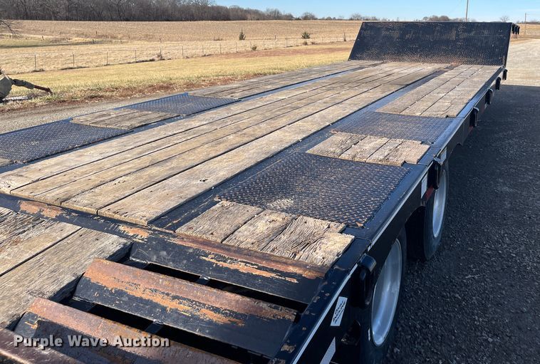 image for item DR7383 2016 Felling Trailers  drop deck equipment trailer