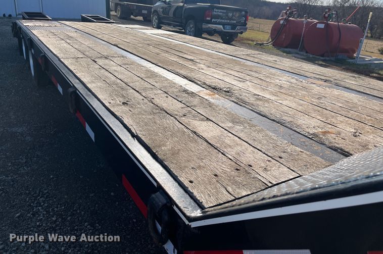 image for item DR7383 2016 Felling Trailers  drop deck equipment trailer