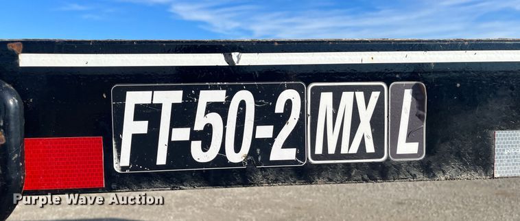 image for item DR7383 2016 Felling Trailers  drop deck equipment trailer