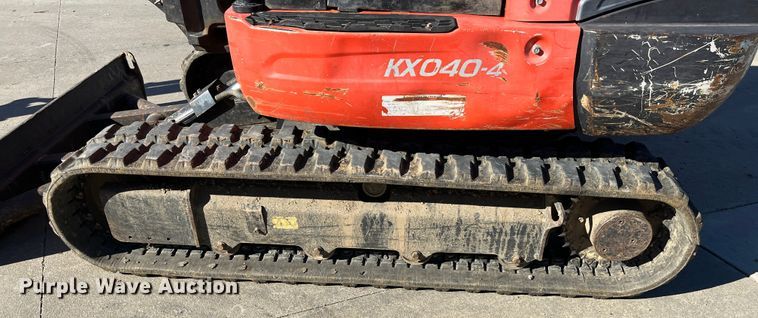 image for item DR7384 2010 Kubota KX040-4  mini excavator