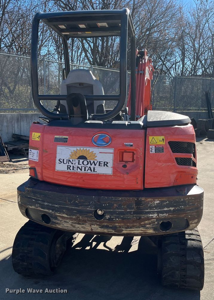 image for item DR7386 2013 Kubota KX040-4  mini excavator