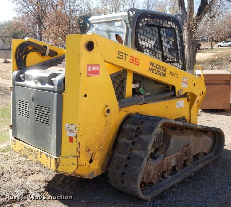image for item DR8039 Wacker Neuson ST35  tracked skid steer loader