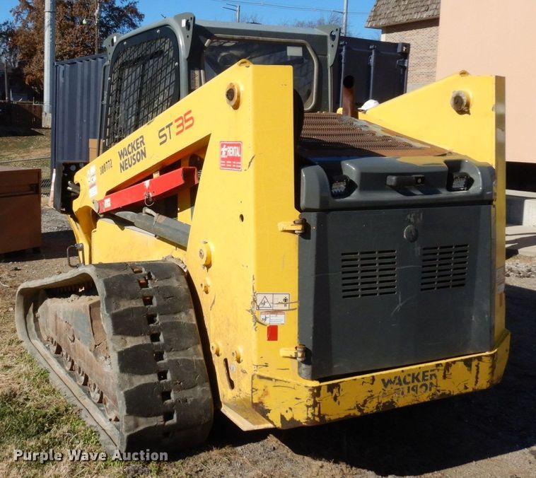 image for item DR8039 Wacker Neuson ST35  tracked skid steer loader