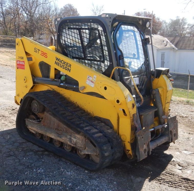 image for item DR8041 Wacker Neuson ST35  tracked skid steer loader