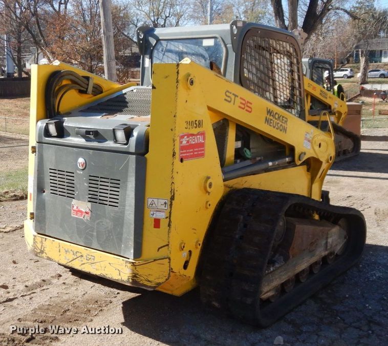 image for item DR8041 Wacker Neuson ST35  tracked skid steer loader