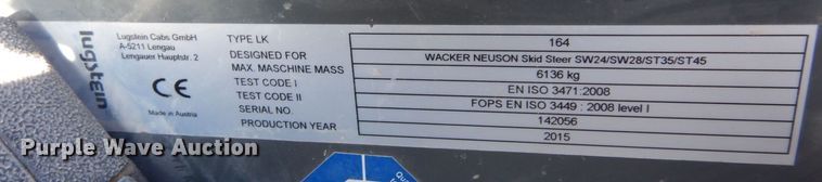 image for item DR8041 Wacker Neuson ST35  tracked skid steer loader