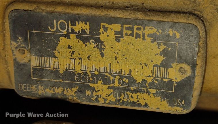 image for item DR8073 1996 John Deere 850C  dozer